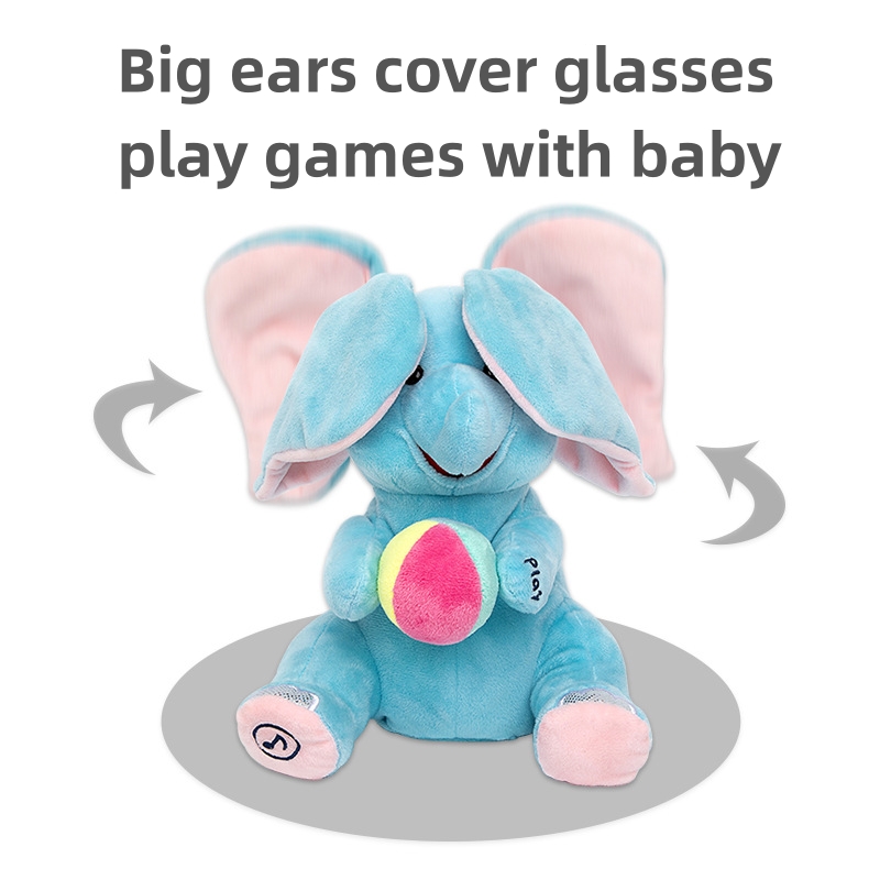 🎁Toddler Soothing Elephant Doll