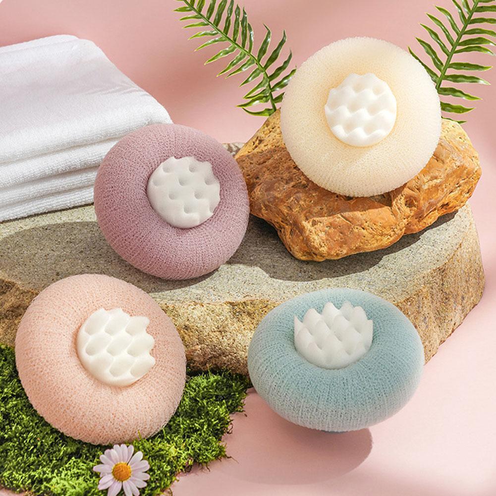 (🌲EARLY CHRISTMAS SALE - 50% OFF) 🛁Super Soft Sunflower Suction Cup Bath Ball🌻, 🔥Buy 5 Get 5 Free & Free Shipping