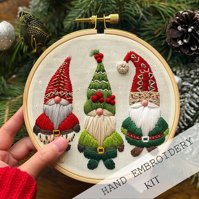 🔥Last Day Promotion - 70% OFF🎁Christmas Embroidery KIT