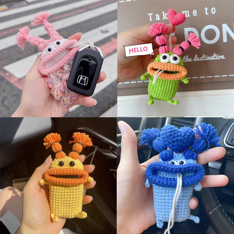 (🎄Christmas Hot Sale- 49% OFF)Handmade Crochet Key Case/Holder🎁Best Christmas Gift