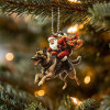 🎅Santa And Dog Hanging Ornament