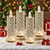 💥LAST DAY SALE 50% OFF💥Rose Shadow LED Flameless Candle Lights⚡BUY 2 GET 1 FREE