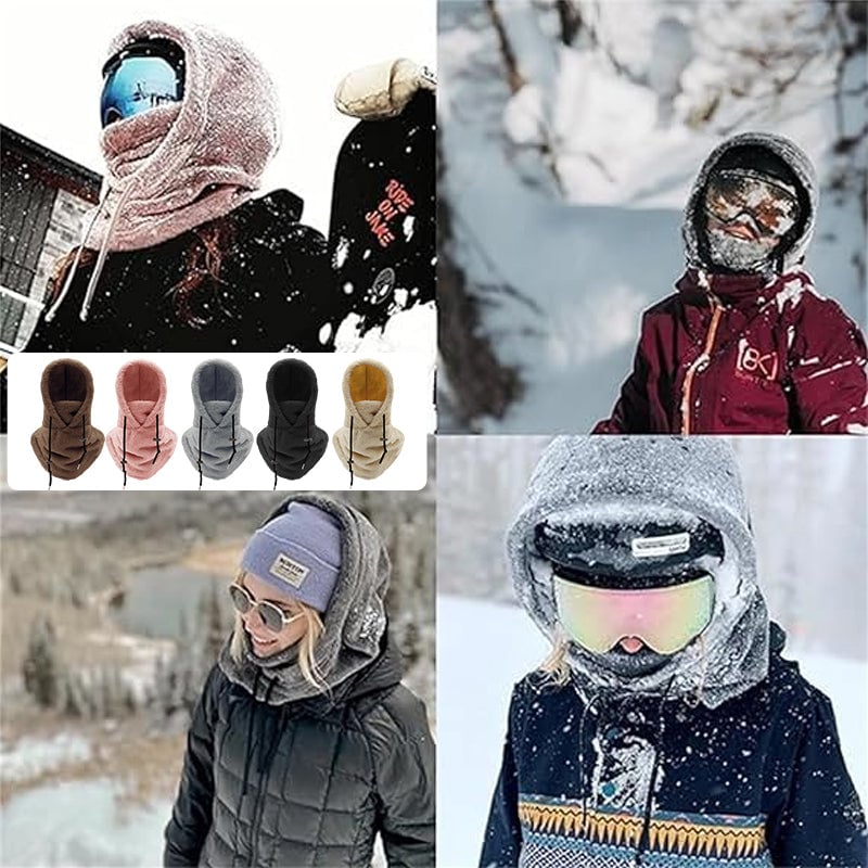 🎄EARLY CHRISTMAS SALE -49% OFF -🔥NEW Sherpa Hood Ski Mask