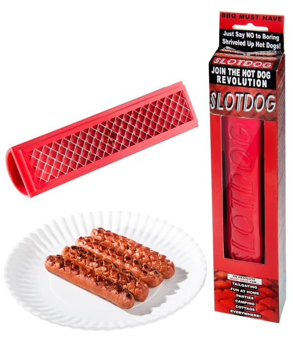 Last Day Promotion 70% OFF - 🔥Hot Dog Criss-Cross Slots Slicer⚡Buy 2 Get 1 Free(3 Pcs)