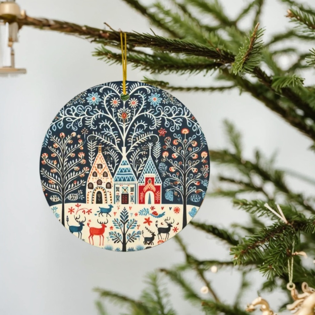 💥Black Friday 80% Off--Scandinavian Christmas Ornaments