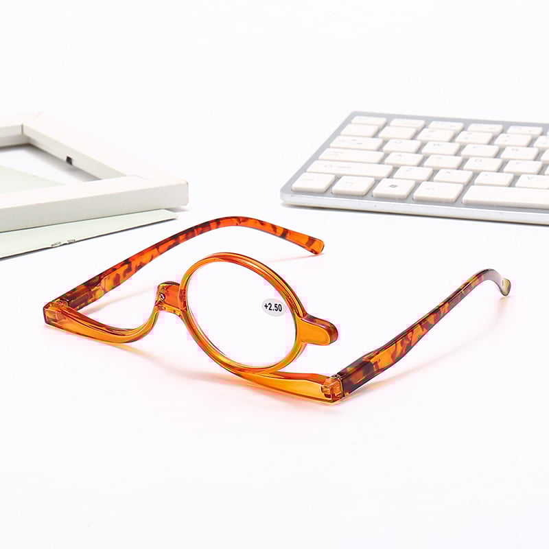 180° Rotating Lens Makeup Reading Glasses