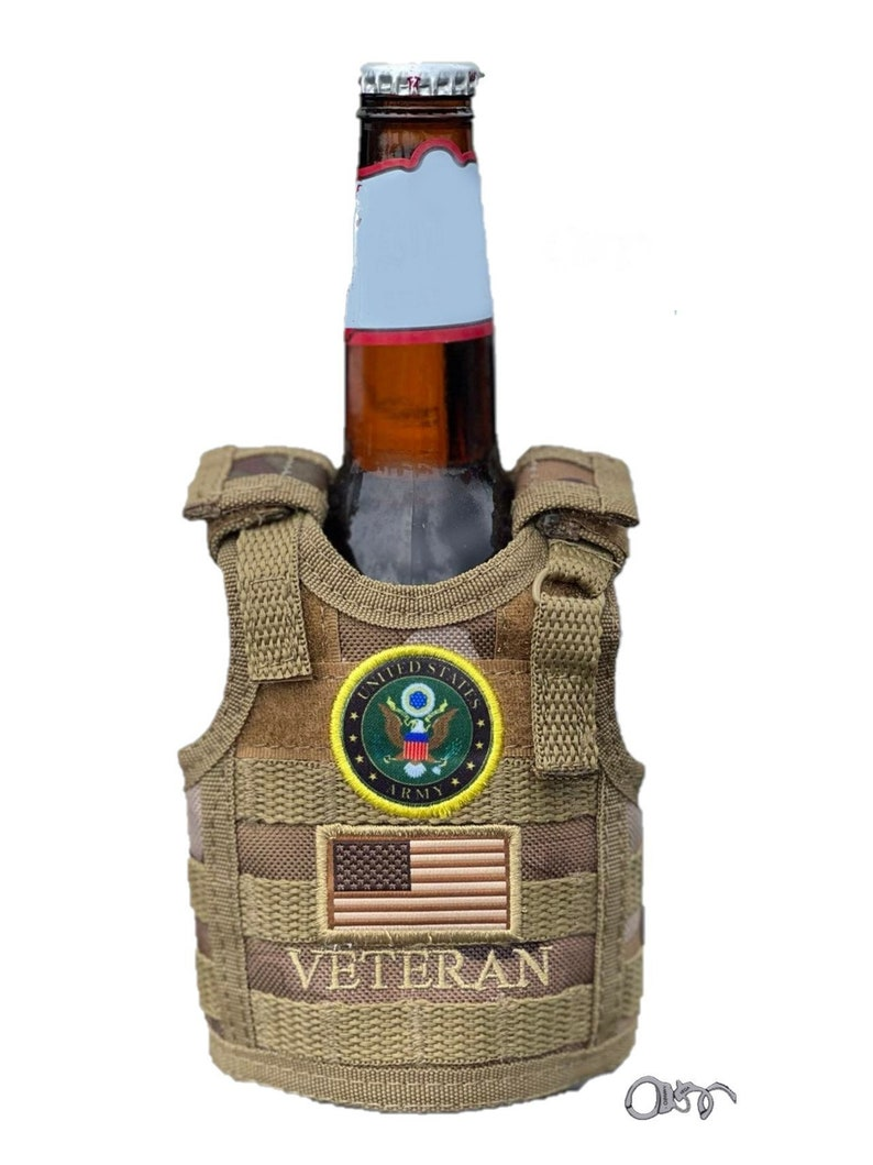 Military Veteran Beverage Insulator