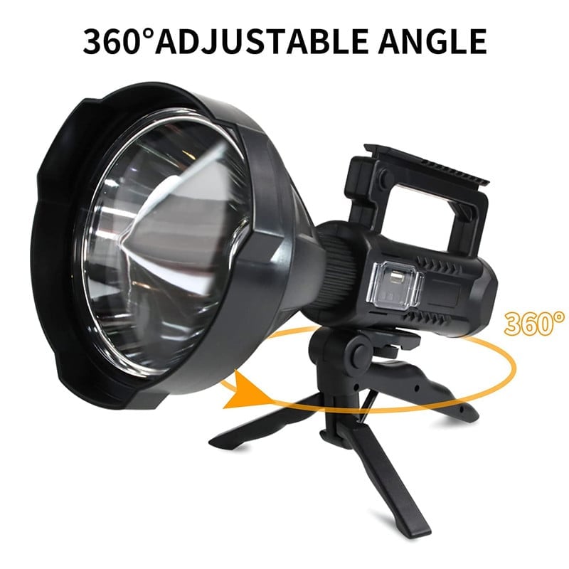 ⏰Promotion 48% OFF - Rechargeable Handheld Spotlight Flashlight 90000 High Lumens