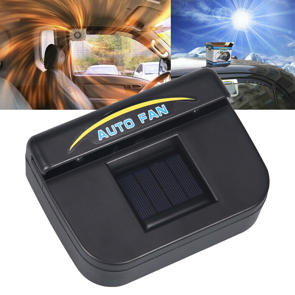 🔥Summer Hot Sale🔥The New Solar Car Cooling Artifact [air circulation exhaust fan]