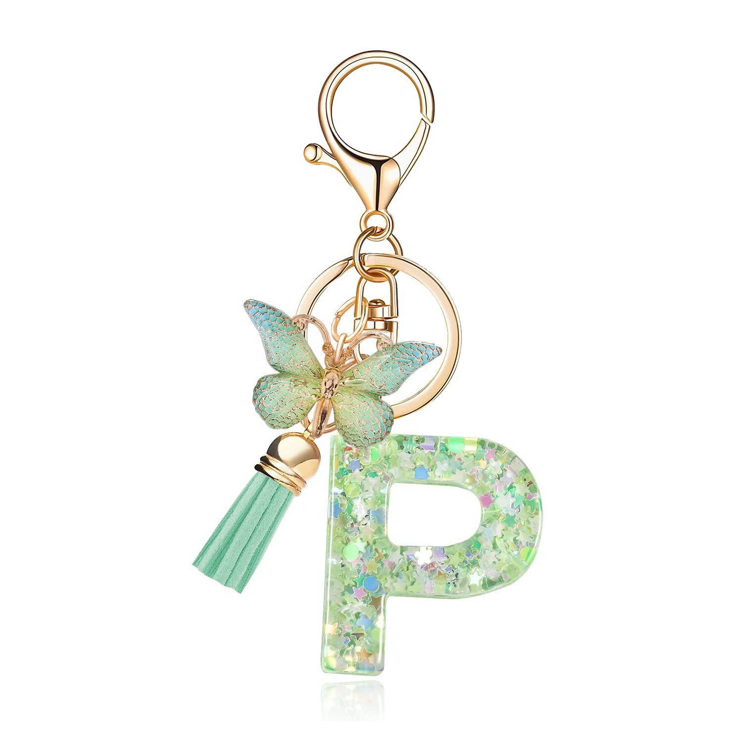 🎄TikTok Christmas Sale - 70% OFF🎄Initial Letter Keychains🦋