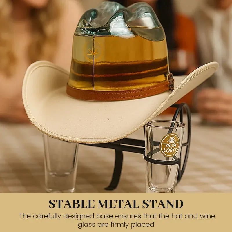 🎁TikTok Last Day Sale - 70% OFF🤠Cowboy Hat Bottle Holder – Refillable Design