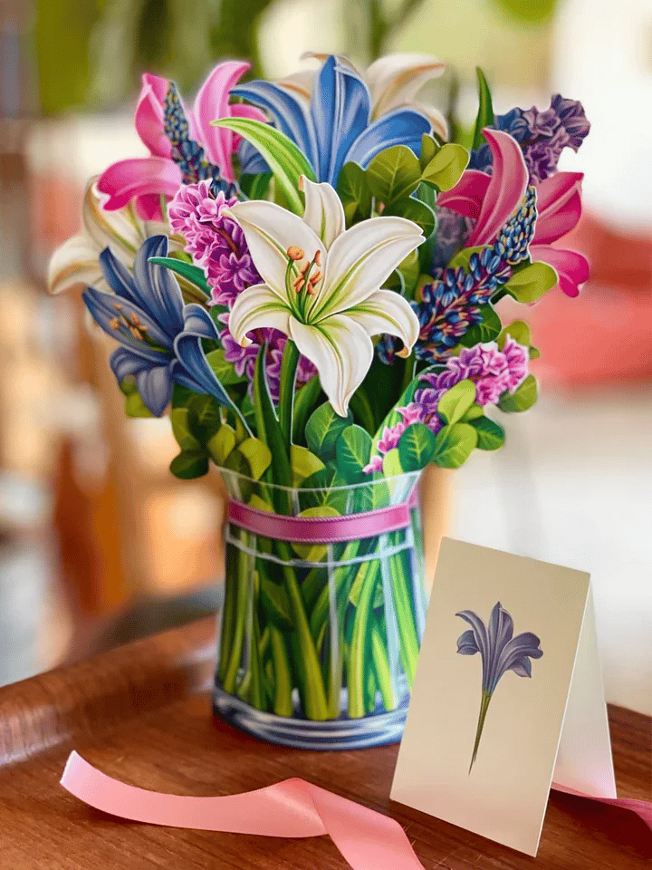 🎁Mother's Day Gift-💐Pop Up Flower Bouquet Greeting Card（Buy 3 Get Extra 20% OFF）