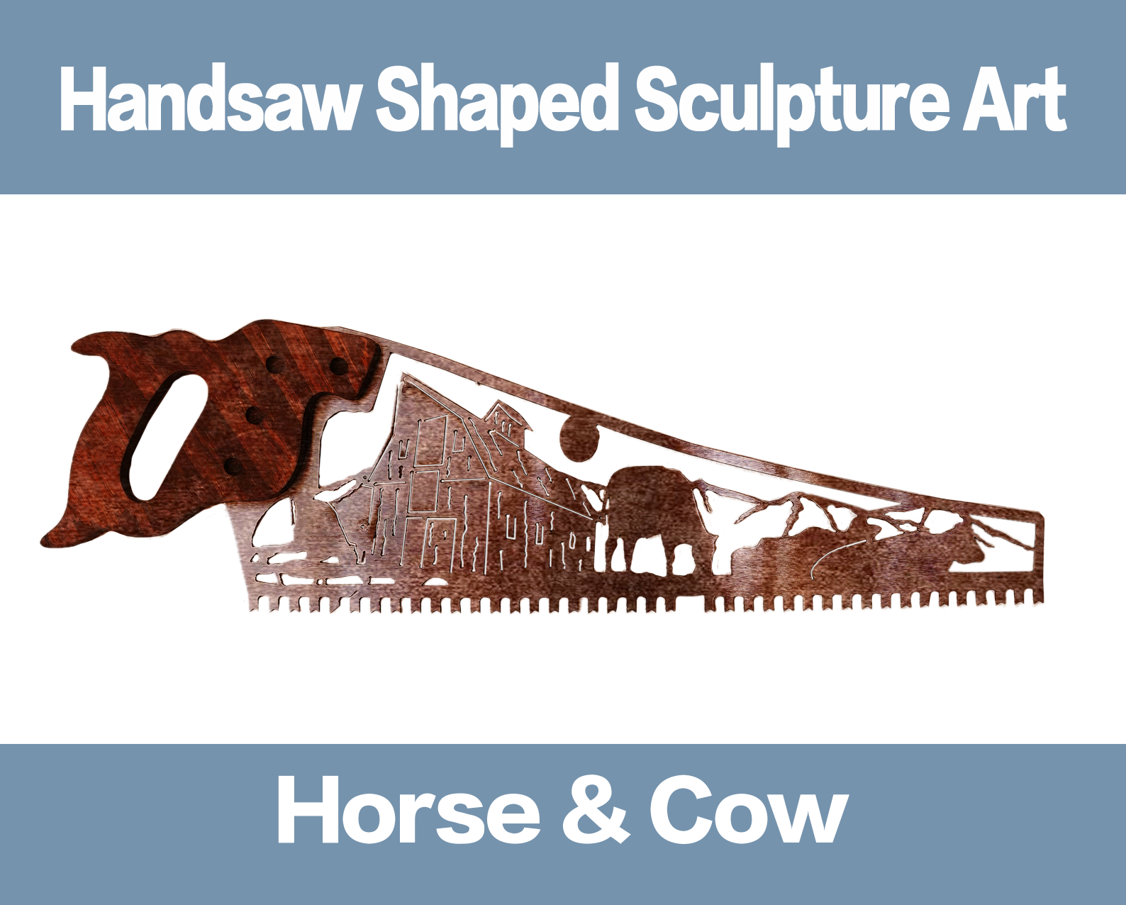 🔥Last day Clearance Sale 60% OFF🔥Handsaw Shaped Sculpture Art