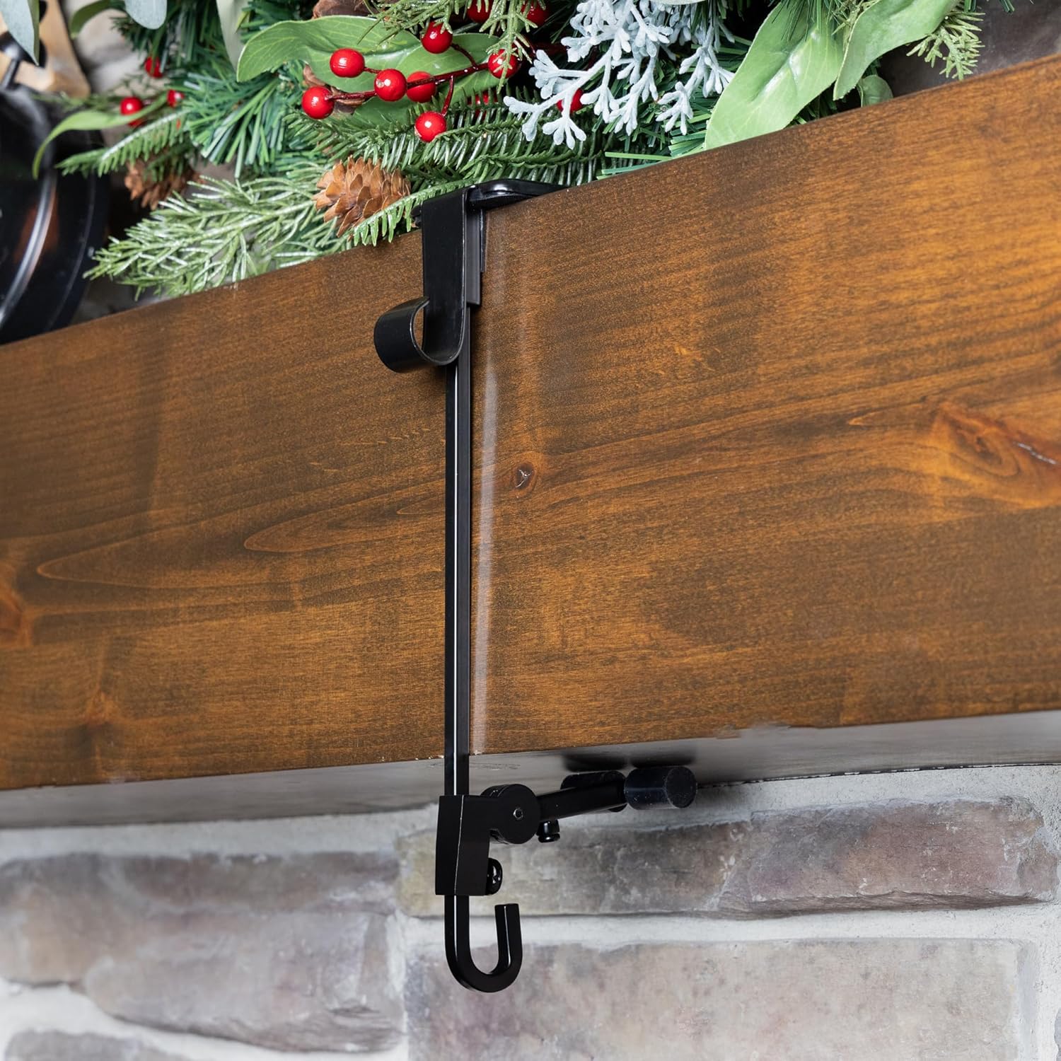 🌲Early Christmas Sale 48% OFF🎁Fireplace Stocking and Garland Hanger