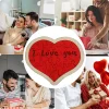 (🔥TikTok Summer SALE) Heart Building Puzzle I Love You Building Bricks Romantic Decor for Anniversary