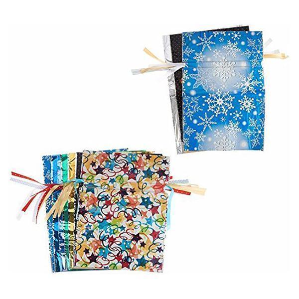 🌲Early Christmas Sale 50% Off🌲Drawstring Christmas Gift Bags(10 Pcs)- Buy 4 Get Free Shipping