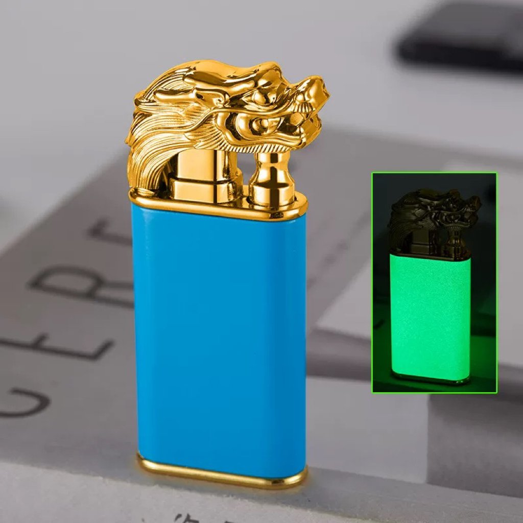 (🔥Last Day Promotion 50% OFF) Double fire switch direct punch metal lighter - Buy 3 Get Extra 15% OFF  & FREE SHIPPING