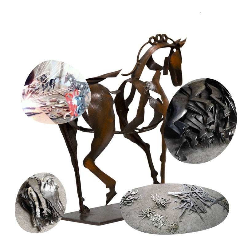 🔥Handmade Metal Horse Sculpture-Buy 2 Get Extra 15% Off