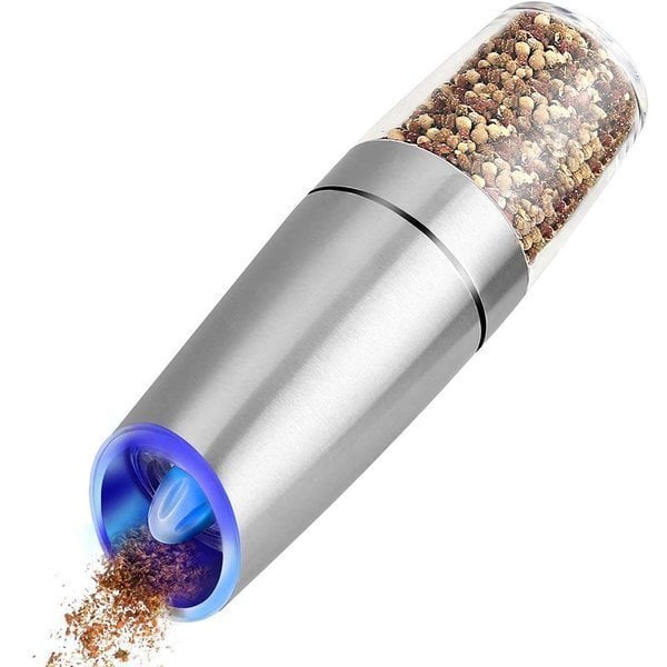 Last Day Promotion - 62% OFF🔥Automatic Electric Gravity Induction Salt and Pepper Grinder(🌈🌈Buy more save more)