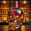 Handmade  Funny Whiskey Skull Bottle (BUY 2 GET FREE SHIPPING)