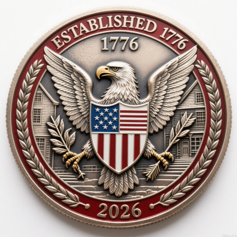 America 250th Anniversary Commemorative Coin