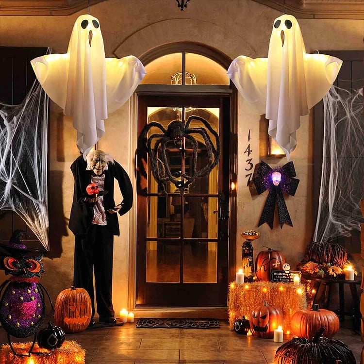 🔥Last Day Promotion - 60% OFF🎁👻Halloween Glowing Ghost Chandelier