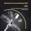 Ratcheting Wrench Set with Open Flex-head