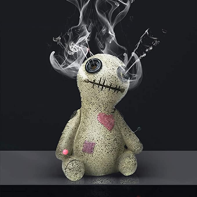 🔥Last Day Promotion 48% OFF-🎁- Voodoo Doll Cone Incense Burner👻