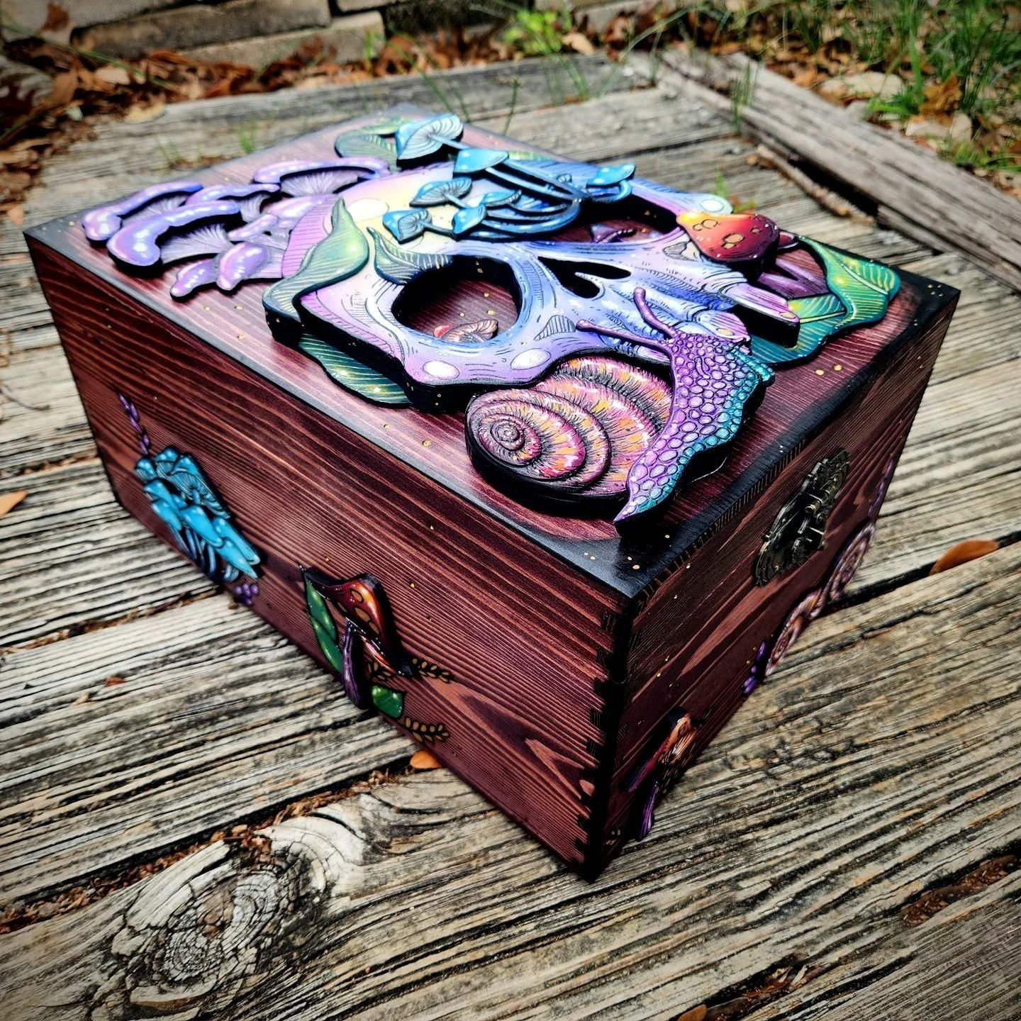 (🔥Last Day Promotion 50% OFF) 2023 Skull and Nature Hidden Key Box