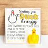 🤣Funny Middle Finger Duck Lucky Charm Gift