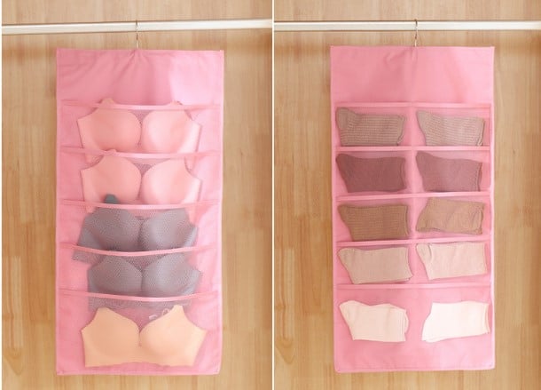 Last Day Promotion 48% OFF - Double-sided wall shelf closet storage bag(buy 3 get 1 free now)