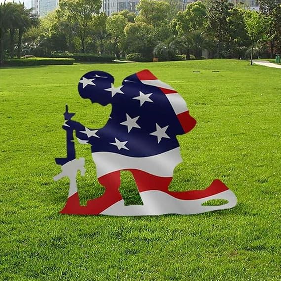 🔥Handmade Memorial Fallen Soldiers Yard Stake-Buy 2 Get Free Shipping