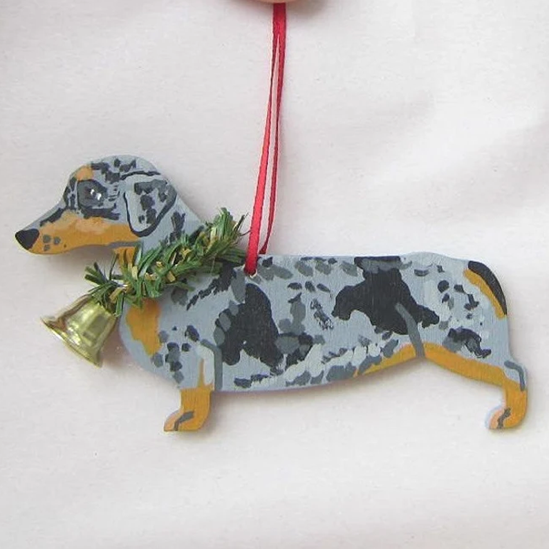 Dachshund Bubble Ornament