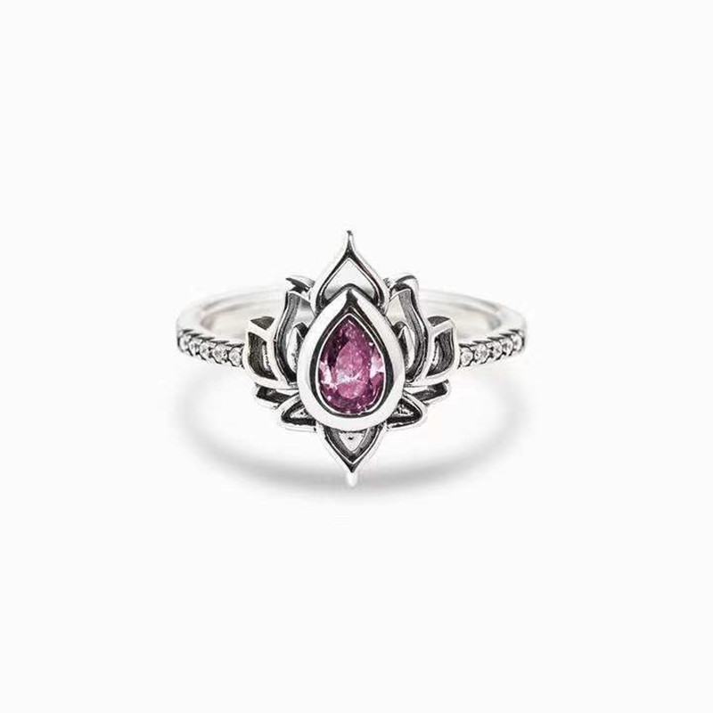 Fck My Trauma Lotus Ring - Inspirational Reminder for Yourself or Loved Ones❤️