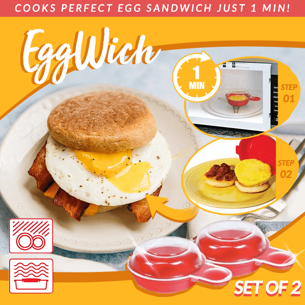 🔥(Early Mother's Day Sale - 50% OFF)Microwave Egg Cooker
