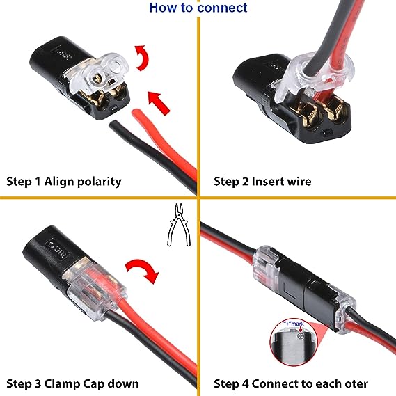 🎁TikTok Last Day Sale - 70% OFF🎉Double - Wire Plug-in Connector With Locking Buckle