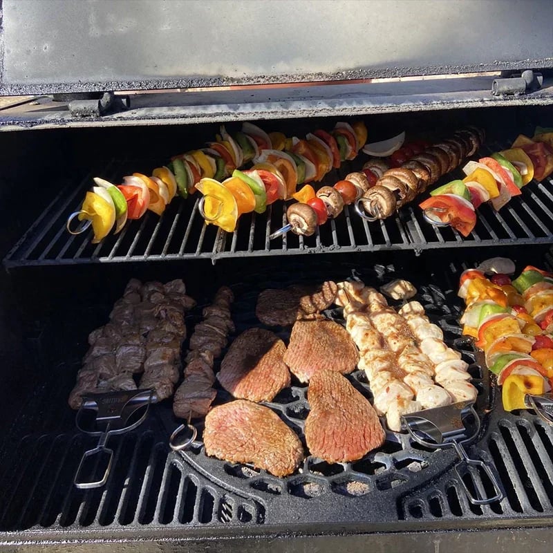 🔥Last Day Promotion 50% OFF🔥3 Way Grill Skewers - GrillSavant（BUY 3 GET 1 FREE）