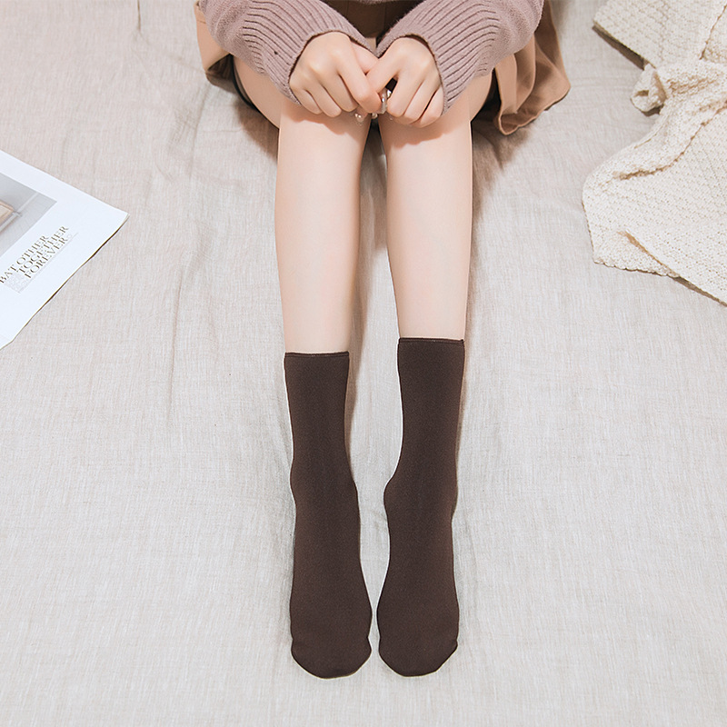 (Early Christmas Sale- 48% OFF) Unisex Snugly Velvet Winter Thermal Socks- Buy 6 Free Shipping