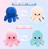 Reversible Octopus Plush Toy