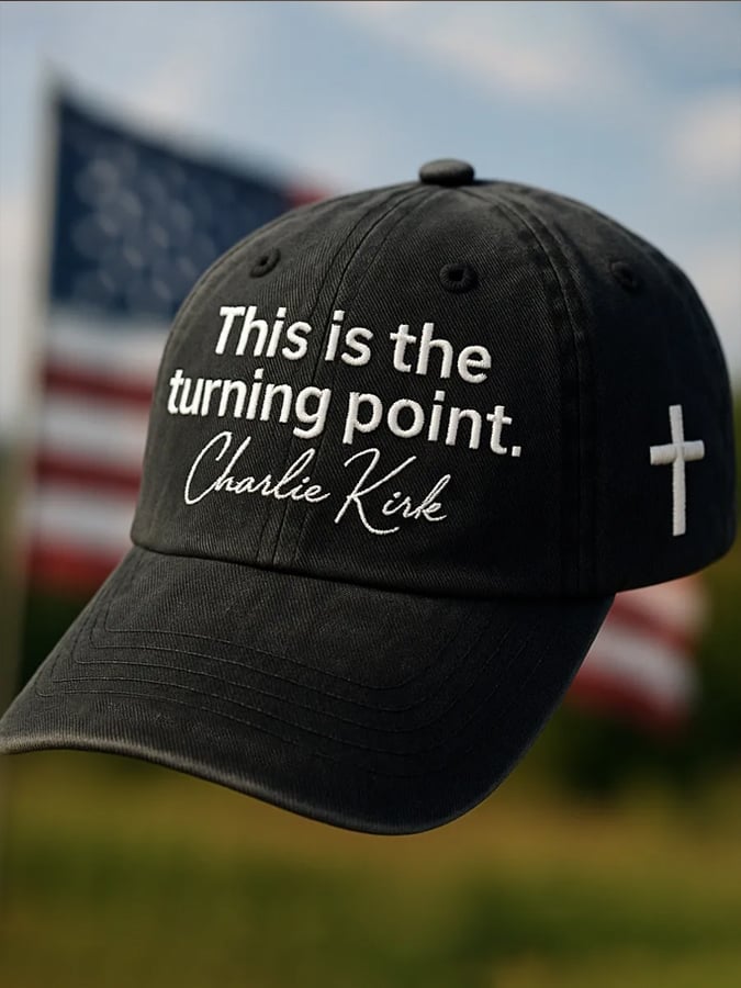 🙏60% OFF For Charlie's Fans - 🎗️🕊️This Is The Turning Point Memorial Hat