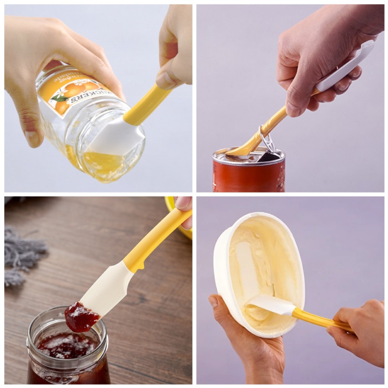 (🎄CHRISTMAS HOT SALE-48% OFF) 2 In 1 Jam Silicone Spatula Opener(BUY 3 GET 2 FREE NOW!)