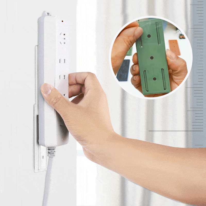 (🔥2023 New Year Sale-50%OFF) Adhesive Punch-free Socket Holder