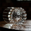 Crystal Star Cut Edo Kiriko Whiskey Glass