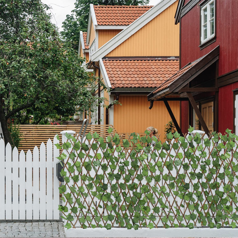 🔥(Last Day Sale- 50% OFF) Expandable Faux Privacy Fence