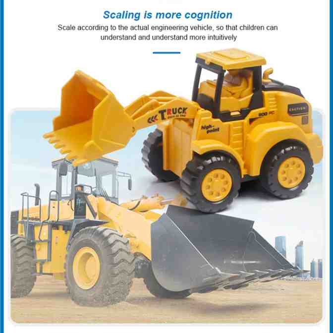 ⏰Only $9.99🎁Press & Go Engineering Car Toys