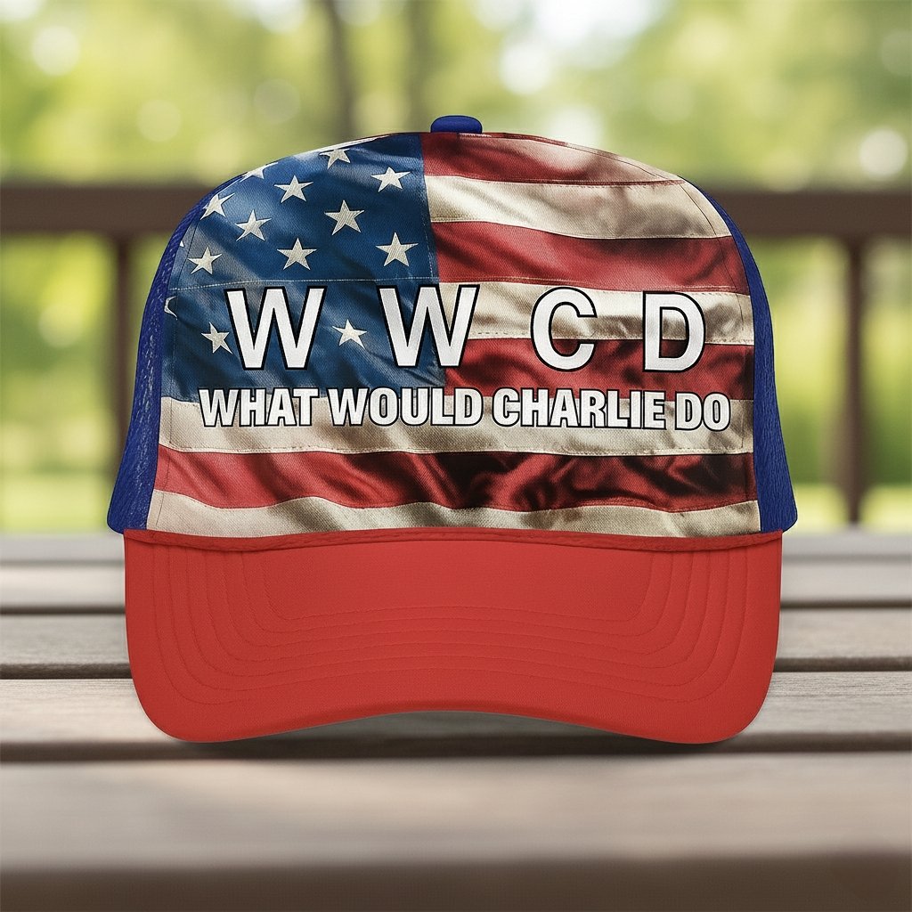 🙏60% OFF For Charlie's Fans - WWCD Embroidered Trucker Cap