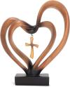 (Last Day Promotion - 50% OFF) Easter Jesus Entwined Hearts Cross💞, BUY 2 FREE SHIPPING