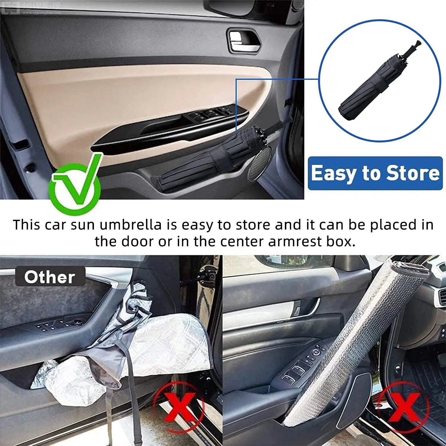 Car Windshield Sun Shade Umbrella🔥BUY 2 FREE SHIPPING