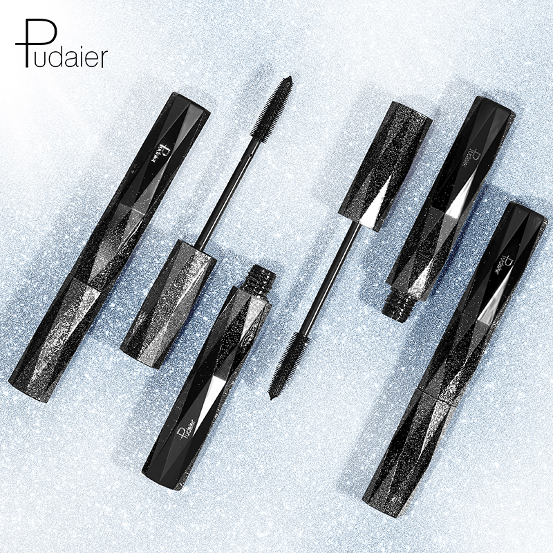 Pudaier-Professional 4D Meteor Waterproof Mascara Volume Makeup Silk Graft Growth Fluid