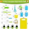 🥰13/17 Pcs Montessori kids knife set👩‍🍳🍴